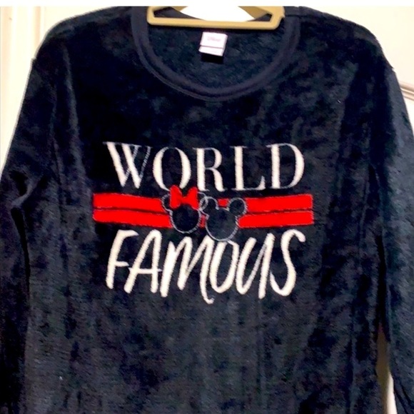 Mickey & Minnie soft comfy fleece sweatshirt size L great condition! - Picture 2 of 6